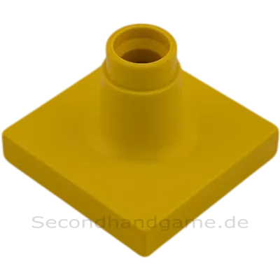 Lego Duplo Verkehrszeichen Schild Stütze Ständer Gelb